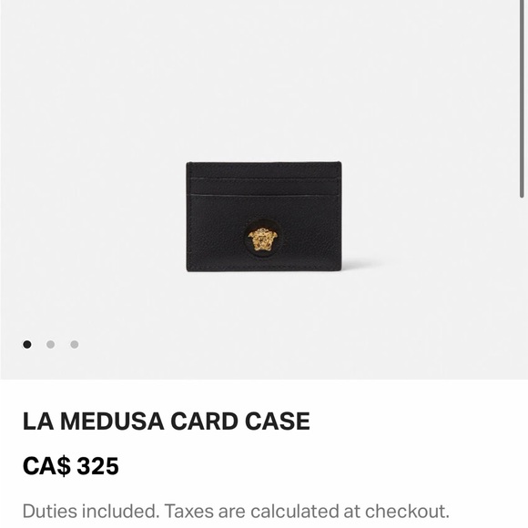 Versace La Medusa (5 Card Slot) Card Holder - Picture 5 of 5